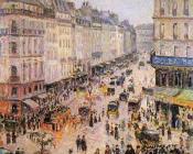 卡米耶 毕沙罗 : Rue Saint-Lazare